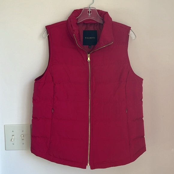 Talbots size medium down puffer vest - Picture 5 of 6